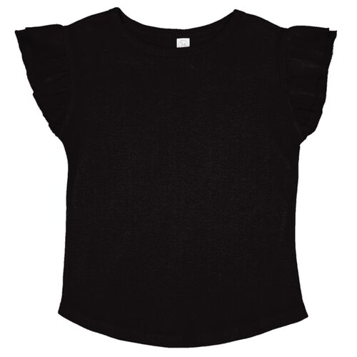 Toddler Flutter Sleeve T-Shirt Thumbnail