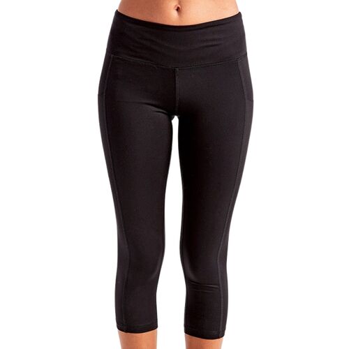 Ladies' Three-Quarter Performance Leggings Thumbnail