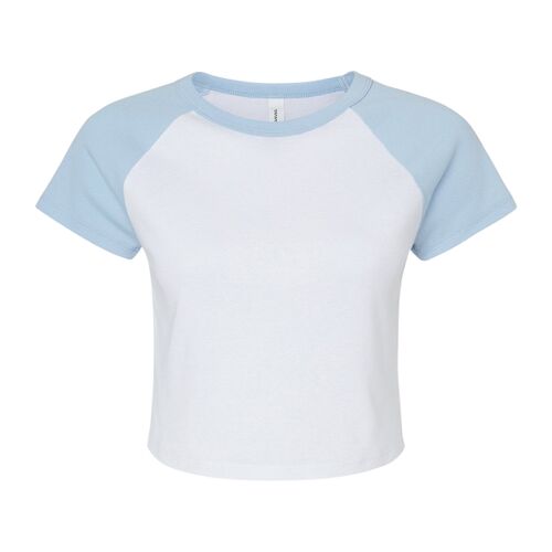 Ladies' Micro Ribbed Raglan Baby T-Shirt Thumbnail