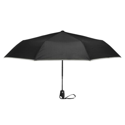 Auto-Open Umbrella With Reflective Trim Thumbnail