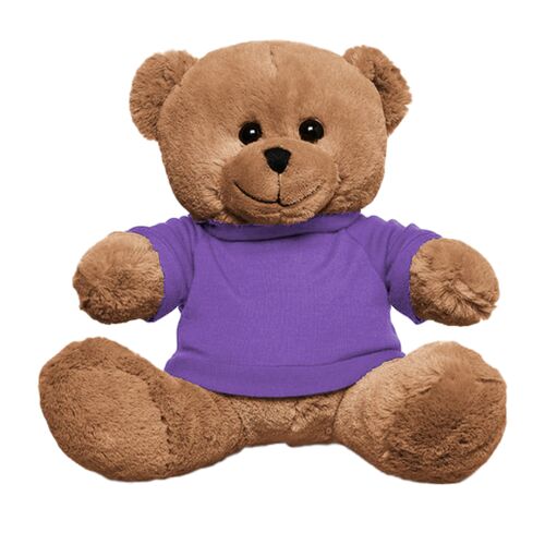 8.5" Plush Bear With T-Shirt Thumbnail
