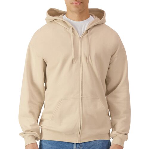 Unisex Softstyle Fleece Full Zip Hooded Sweatshirt Thumbnail