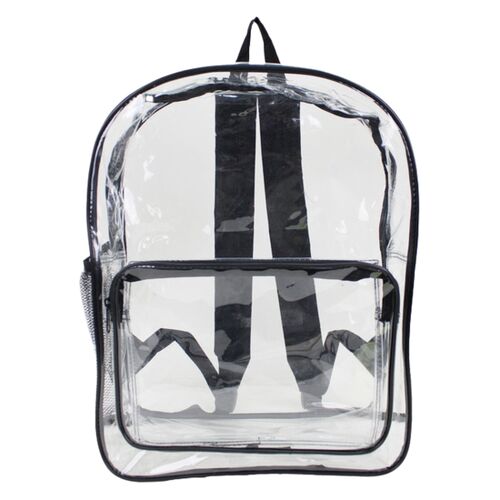 Large 17" Heavy Duty Clear Backpack Thumbnail