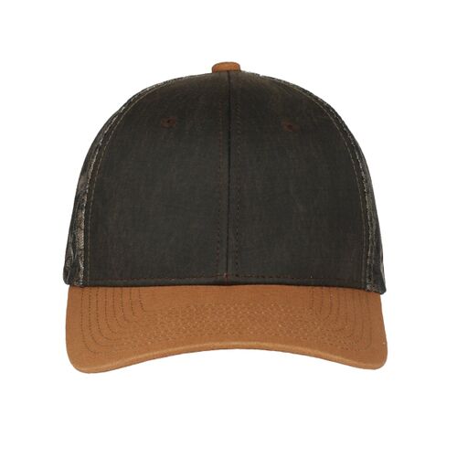 Structured Camo Mesh Back Hat Thumbnail