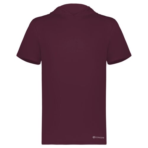 Adult Short Sleeve Hoodie Powered by Coolcore Thumbnail