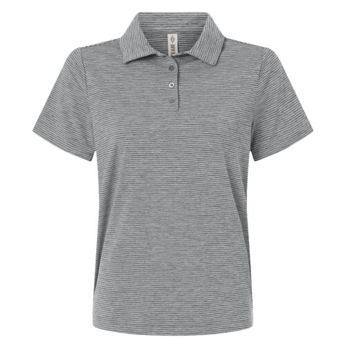 Women's Relay Heathered Stripe Polo Thumbnail