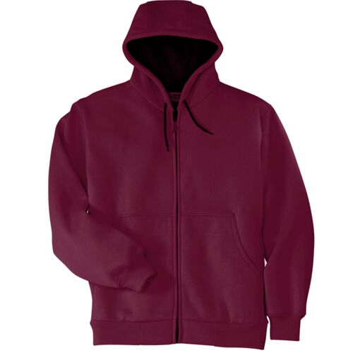 Adult NuBlend® Fleece Full-Zip Hooded Sweatshirt Thumbnail