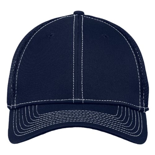 Stretch Mesh Contrast Stitch Cap Thumbnail