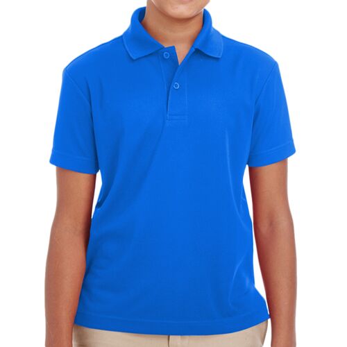 Youth Origin Performance Piqué Polo Thumbnail