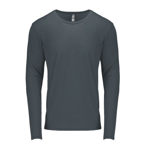 Men's Triblend Long-Sleeve Crew Thumbnail
