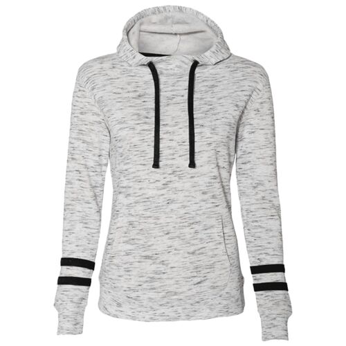 Ladies' Melange Scuba Neck Sweatshirt Thumbnail