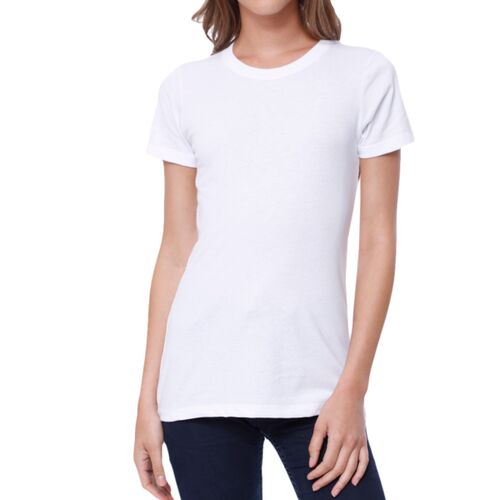 Ladies' CVC Crew Neck T-shirt Thumbnail