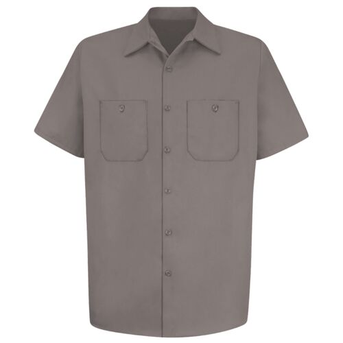 Men's Tall Cotton Short Sleeve Uniform Shirt Thumbnail