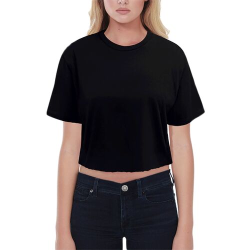 Ladies' Crop Boyfriend T-Shirt Thumbnail
