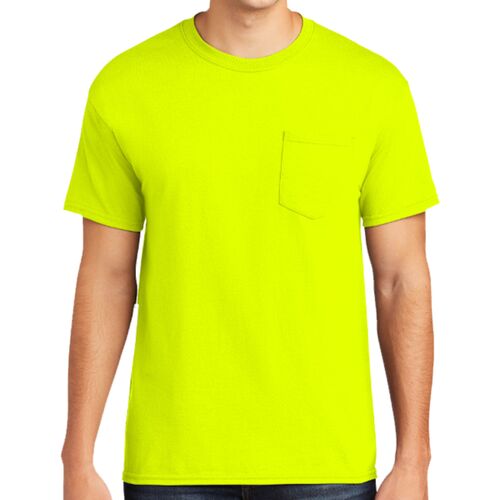 ® Heavy Cotton ™ 100% Cotton Pocket T Shirt Thumbnail