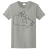 Ladies Ultra Cotton ® 100% Cotton T Shirt Thumbnail