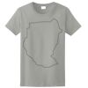 Ladies Ultra Cotton ® 100% Cotton T Shirt Thumbnail